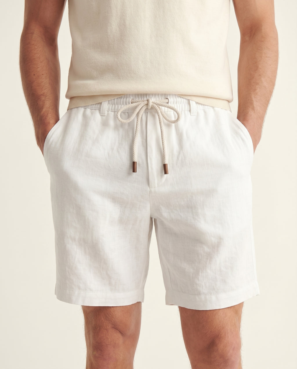 Luca Verne -100% Linen Shorts